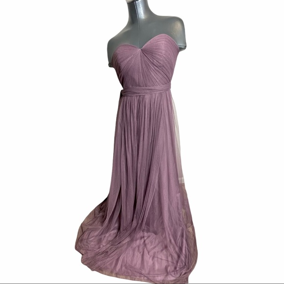 Jenny Yoo Maxi Long Formal Sleeveless Dress - Picture 1 of 14
